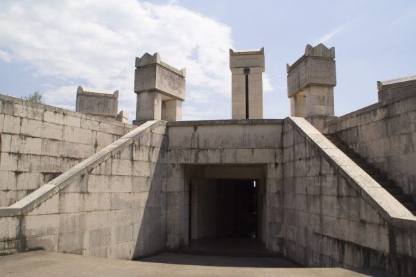 Il Vittoriale ingresso al Mausoleo