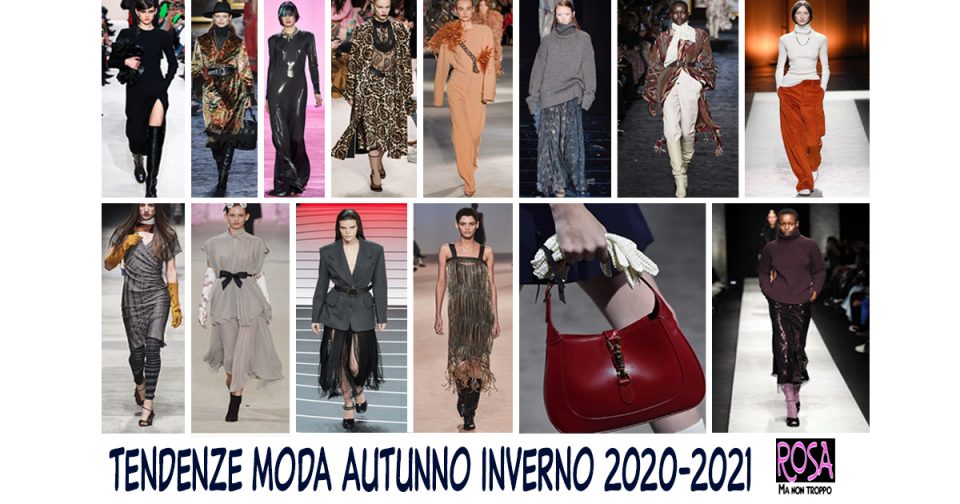 tendenze moda autunno inverno 2020 2021